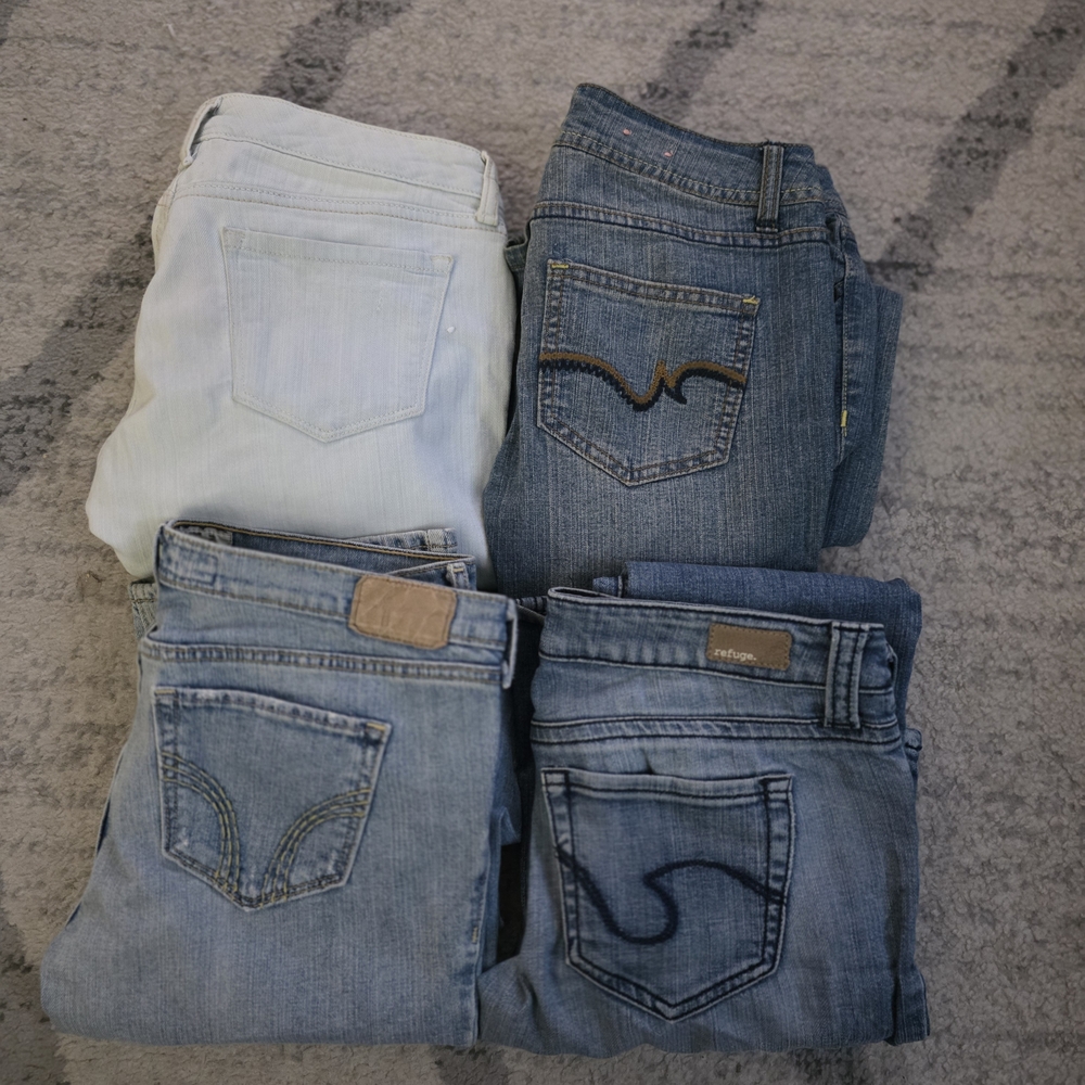 Refuge Light and Dark Blue Jeans Collection